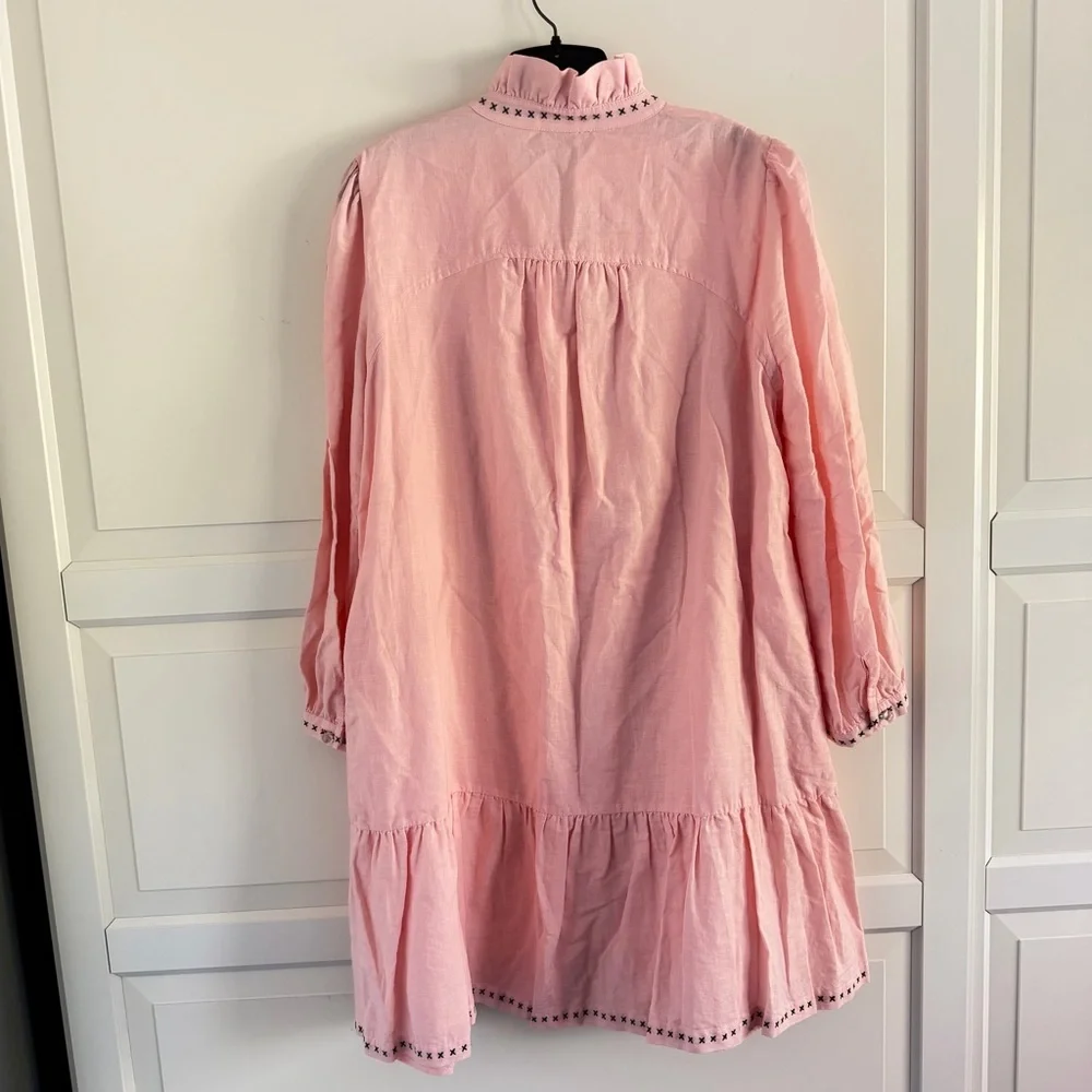 Tuckernuck Bermuda Pink Palmerston Mini Dress Size XL 41341 - Picture 5 of 11